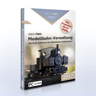 Stecotec Modellbahn-Verwaltung 2017 CD Version
