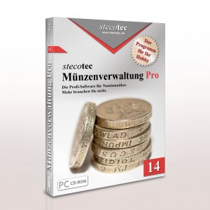 Stecotec Münzenverwaltung Pro 14 CD-Version