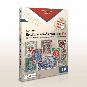 Briefmarken-Software CD-Version