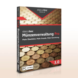 Münzsammel-Software: CD-Version
